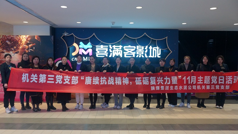 機(jī)關(guān)第三黨支部組織開(kāi)展“賡續(xù)抗戰(zhàn)精神，砥礪復(fù)興力量”紅色觀(guān)影主題黨日活動(dòng)
