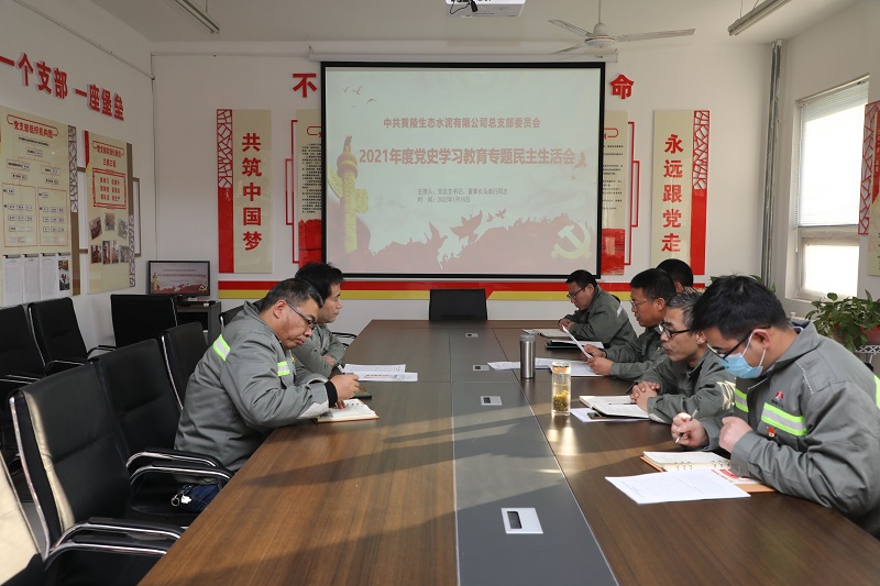 黃陵公司召開(kāi)黨史學(xué)習(xí)教育專題民主生活會(huì)